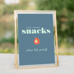 Symbole Mariage de la barre de snacks Bold Blue Ty