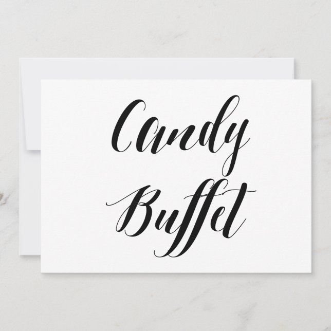 Symbole Mariage Style de calligraphie "Buffet de b (Devant)