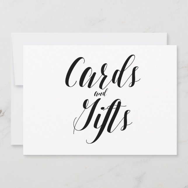 Symbole Mariage Style de calligraphie "Cartes et c (Devant)