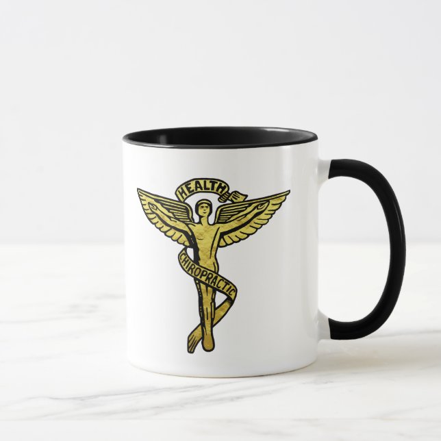 Symbole Médicale chiropratique Mug (Droite)