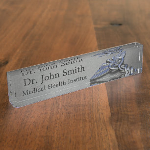 Symbole Médicale de caducée - plaque signalétique