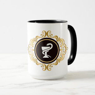 Symbole Médicale de la pharmacie Hygieia Mug