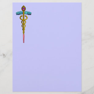 SYMBOLE MÉDICALE OR CADUCEUS