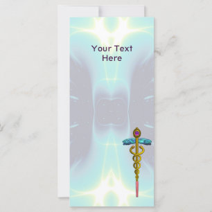 SYMBOLE MÉDICALE OR CADUCEUS