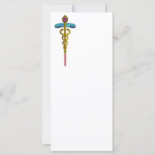 SYMBOLE Médicale OR CADUCUS (Devant)