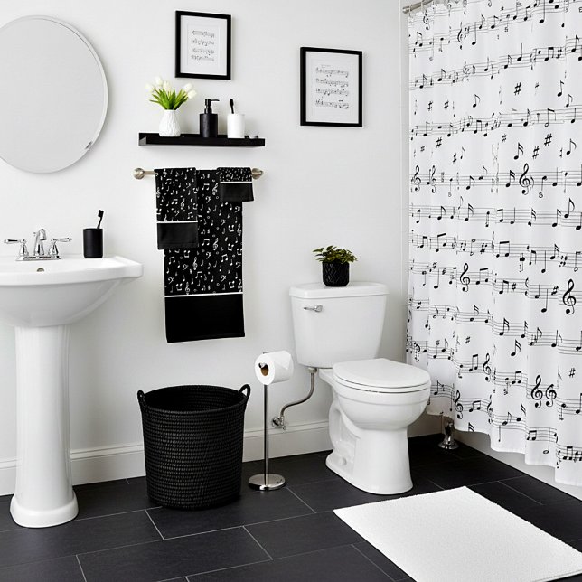 symbole musical serviette de bain ensemble (Créateur téléchargé)