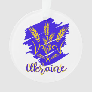 Symbole national ukrainien tryzub fait d'oreille d