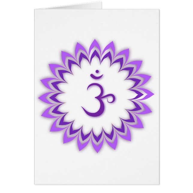 Symbole Om / Couronne Chakra (Devant)