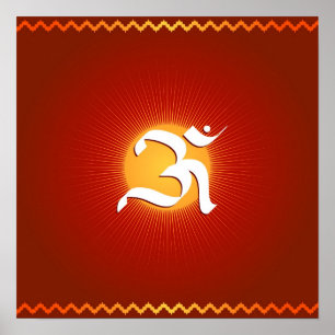 Symbole OM - Poster