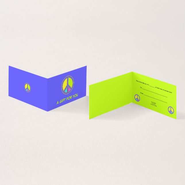 Symbole PAIX avec des couleurs remplies (Inside and Outside)