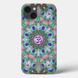 Symbole Peacolia Purple Om coque ipad