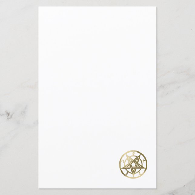 Symbole pentagramme classique (Devant)