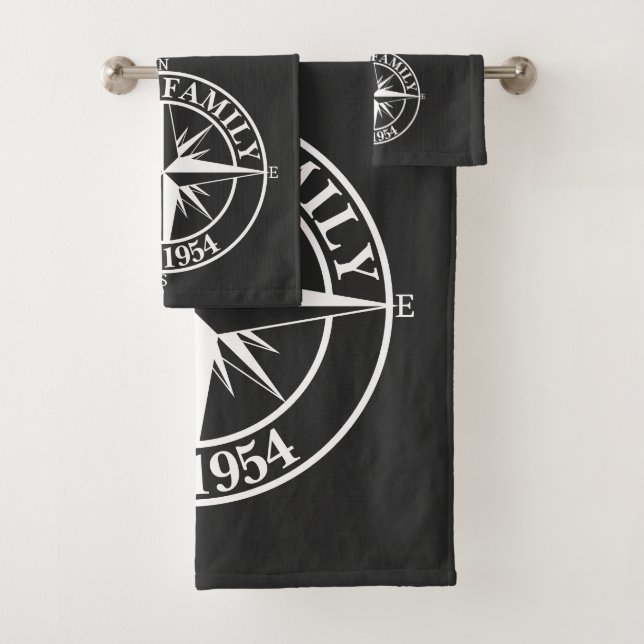 Symbole personnalisable du monogramme étoile de la (En situation)