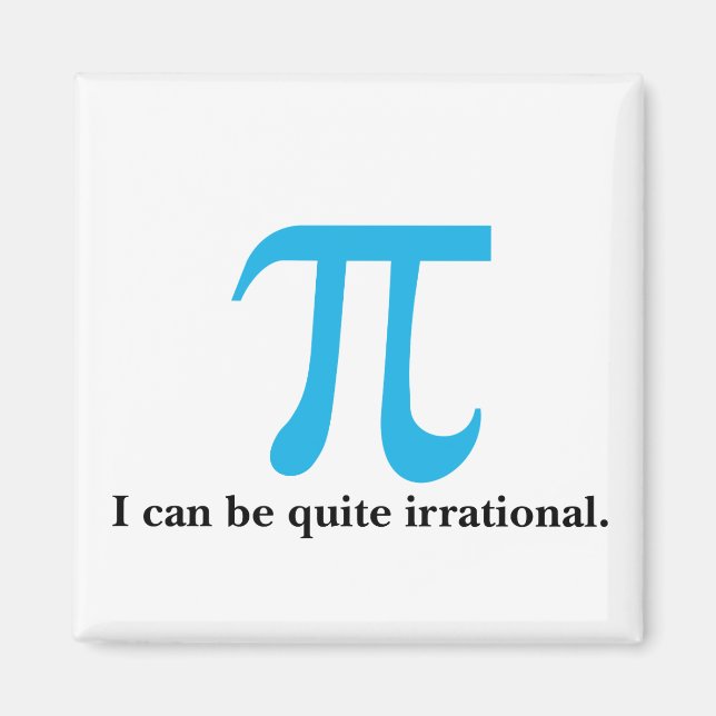 Symbole Pi Je peux être un aimant irrationnel (Devant)