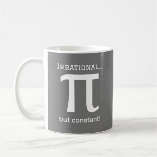 Symbole Pi personnalisé, Mug de café Math Lover