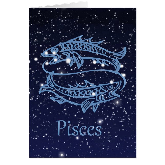 Symbole Poissons Constellation et Zodiaque avec ét (Devant)