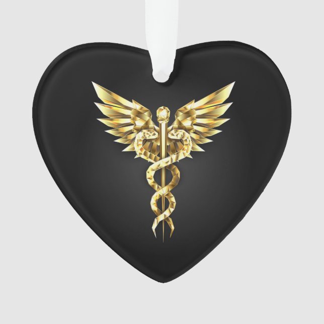Symbole Polygonal Or Caduceus (devant)