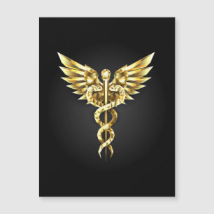 Symbole Polygonal Or Caduceus