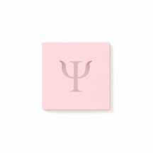 Symbole Psychologie Science Post-It Notes