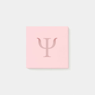 Symbole Psychologie Science Post-It Notes