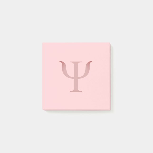 Symbole Psychologie Science Post-It Notes (Devant)