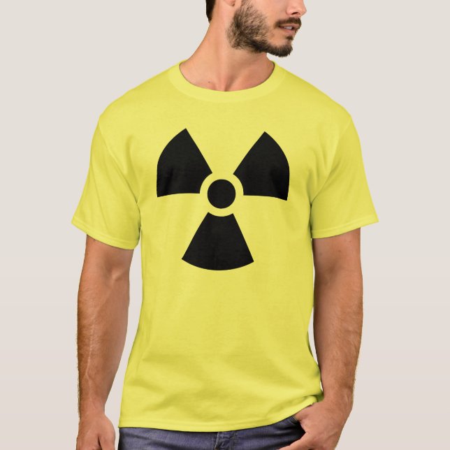 Symbole radioactif T-shirt (Devant)