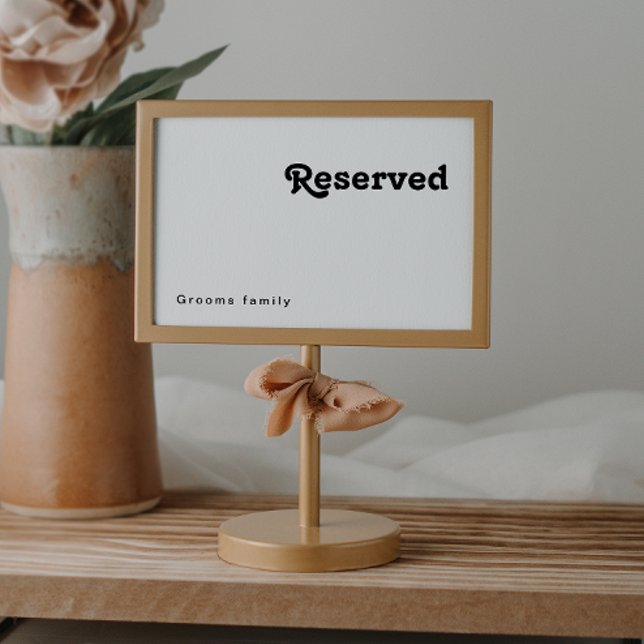 Symbole Réservé de lettres rétro moderne (Créateur téléchargé)