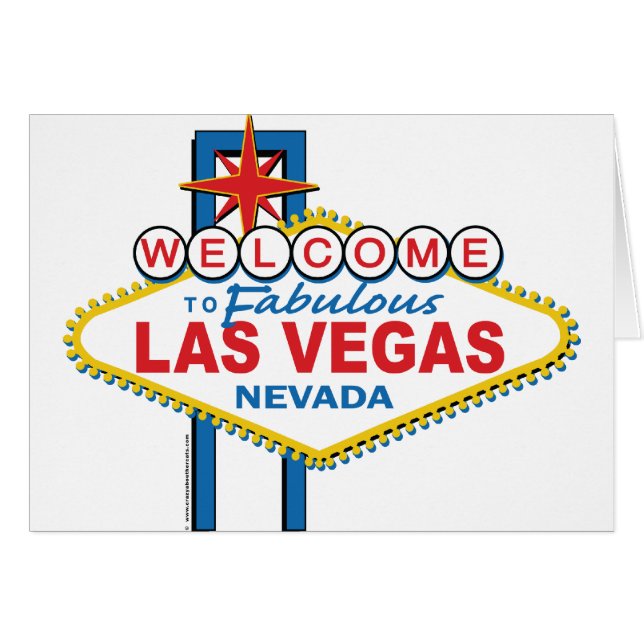 SYMBOLE RÉtro DE Las Vegas (Devant horizontal)