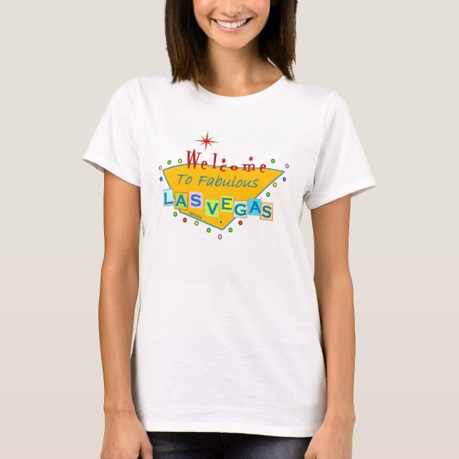SYMBOLE RÉtro Las Vegas T-shirt poupée bébé (Devant)