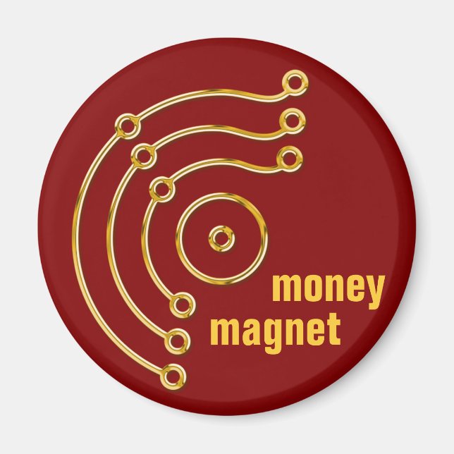 Symbole RUNA / OR, argent, aimant (Devant)