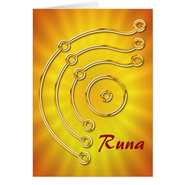 Symbole RUNA / OR, Runa (Devant)