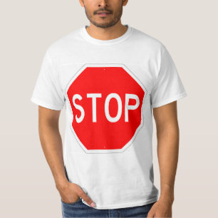 SYMBOLE STOP TRÈS AMUSANT T-shirt