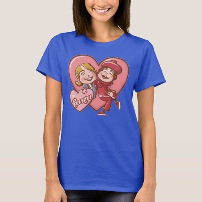 Symbole T-shirt de l'amour (Devant)