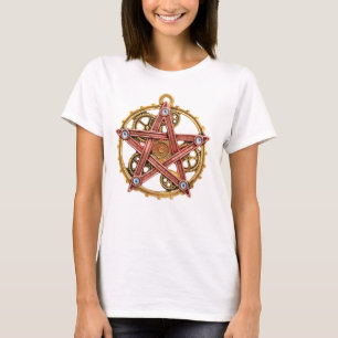 Symbole T-shirt Pentagramme en vapeur