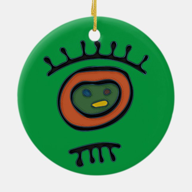 Symbole taïno ornement du cercle (Dos)