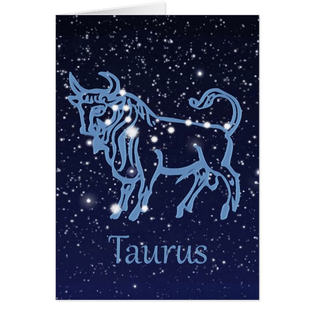 Symbole Taurus Constellation et Zodiaque avec étoi (Devant)