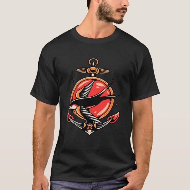 Symbole tribal tatouage tatouage Artiste Pullover  (Devant)