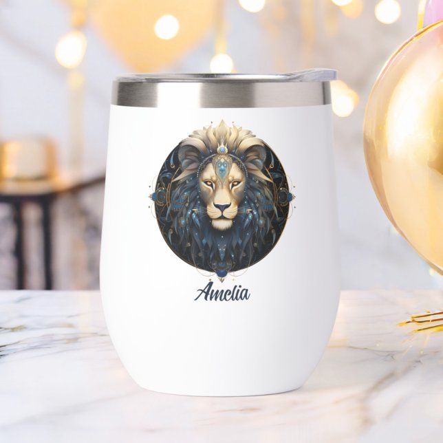 Symbole unique Black Gold Cosmic Lion Star Symbole (Créateur téléchargé)