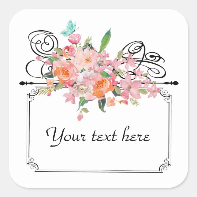 Symbole victorien suspendu autocollant (Devant)