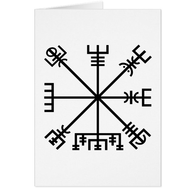 Symbole Viking Vegvisir (Devant)