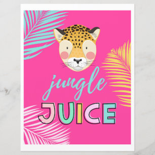 Symbole Wild One Drink   Panneau Jus de jungle   C