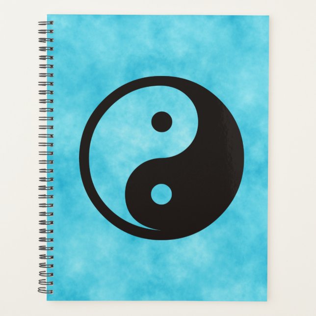 Symbole Yin Yang - conception de tatouage solide (Devant)