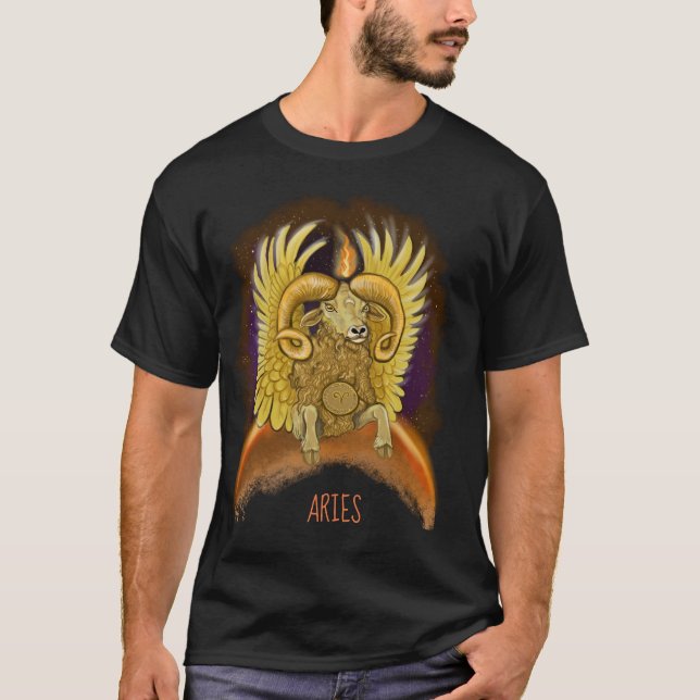 SYMBOLE Zodiaque Aries T-shirt (Devant)
