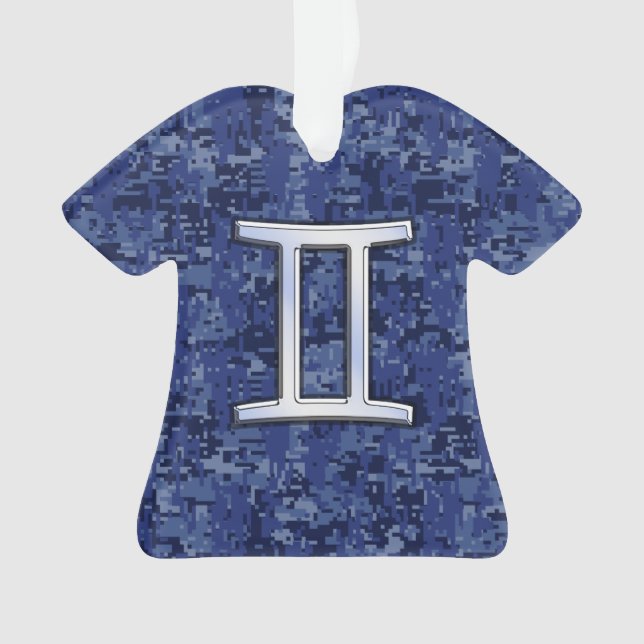 SYMBOLE Zodiaque Gemini moderne Marine Camion numé (devant)