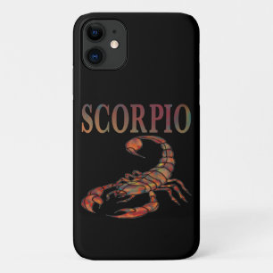 SYMBOLE Zodiaque Scorpio coque iphone noir