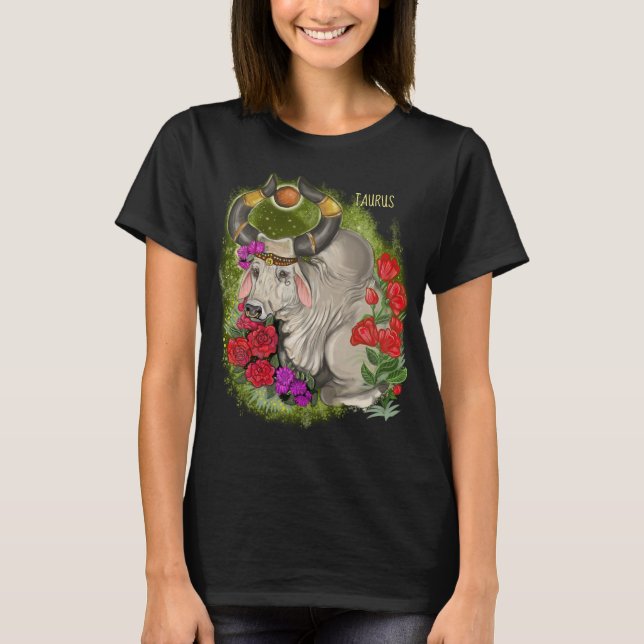 SYMBOLE Zodiaque Taurus T-shirt (Devant)