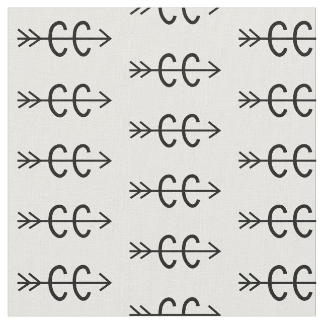 Symboles de coureur de pays blanc tissu noir (Fermer)