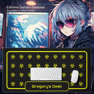 Symboles de danger biologique - Jaune sur un Arriè