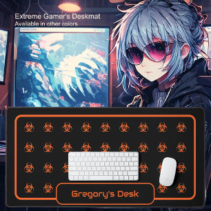 Symboles de danger biologique - Orange sur un Arri