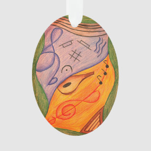 Symboles de musique Noël Arbre Clef